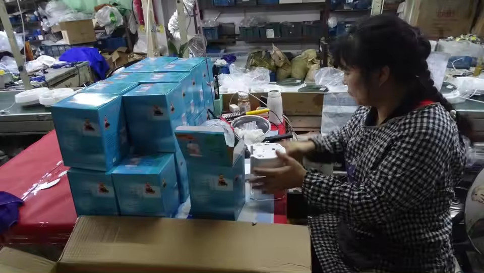 ningbo aoshun electrical Fabrik Produktionslinie