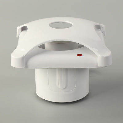 Zentrifugalventilator Dekorationsstahl Flat Panel 2 Kegel Deckenluftdiffusoren für Luftabsaugung