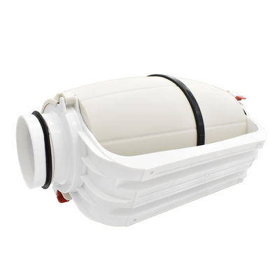 Zusammengepasste 6 Zoll 8 Zoll Hochtemperatur-Lüftungsventilator mit Kohlenstofffilter