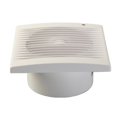 Wandmontage 6 Zoll Plastik Quadrat Lüftung Extraktor Ventilator für Badezimmer Küche