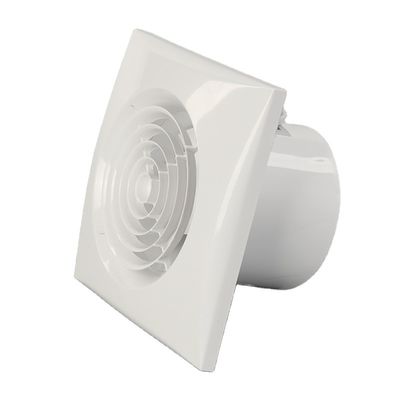 AC Elektrische 6 Zoll Badezimmer Wandmontierte Louver Axial Air Extractor Ventilator in Weiß/Schwarz