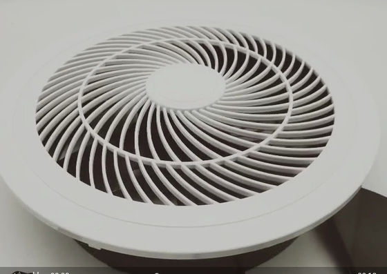 Personalisiertes Logo 8 Zoll Decken-Auspuffventilator mit Lüftung und Deckenmontage