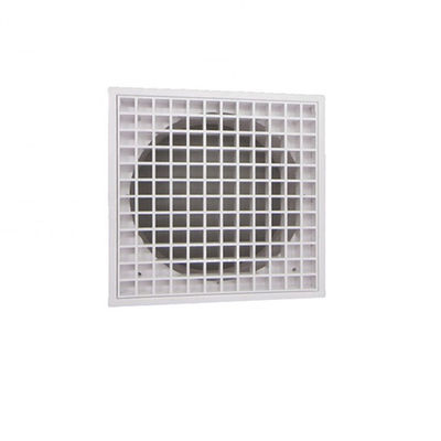 Weiß 100/125/150mm Lüftung Plastik-Eierkratz-Gitter mit 3 Jahren mechanische Lebensdauer