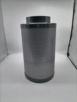 Edelstahl Hydroponik Innenanlagen Kohlenstoffluftfilter für 4-12 Zoll wachsende Zelte