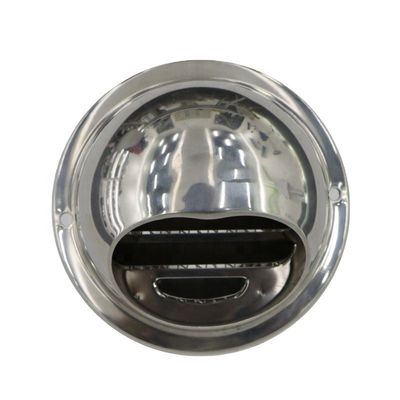 Quadratische Form 3 4 5 6 10 Zoll Edelstahl Grill Abdeckung Hood Extractor Luftlüftung Tumble Trockner