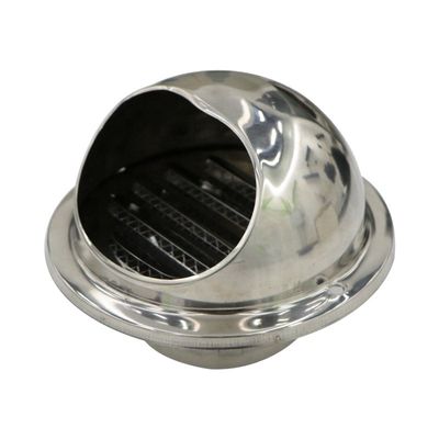 Quadratische Form 3 4 5 6 10 Zoll Edelstahl Grill Abdeckung Hood Extractor Luftlüftung Tumble Trockner
