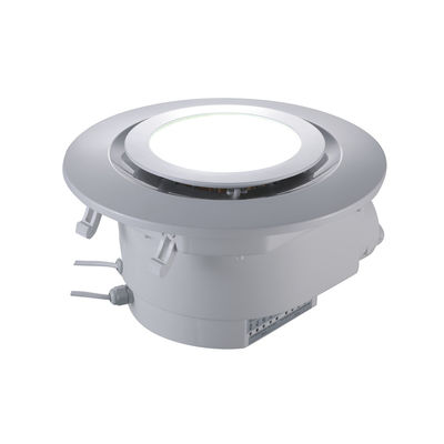 Niedriggeräuschter Plastikdecken Wandmontierte Lüftungsauspuffventilator mit LED-Licht 6 Zoll