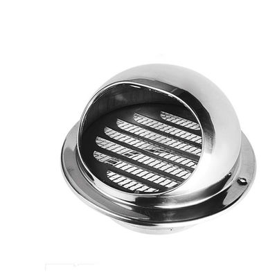 100-200mm Edelstahl-Hauswand Rundluftventil Diffusor Wasserdichte Lüftungsdeckel Diffusor