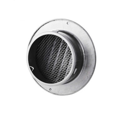 6 Zoll Edelstahl Haus Wand Rundluftventilationsdiffuser mit wasserdichtem Lüftungsdeckel