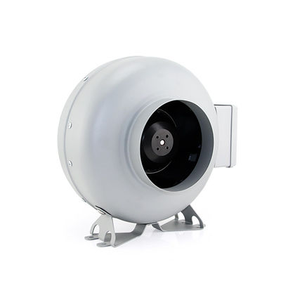 Kunststoffblatt Material 4 Zoll leise Motor Kreislauf Zentrifugal Mischstrom Inline-Ventilator