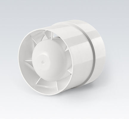 OEM-unterstützte 6-Zoll-Deckenkanal-Badezimmerventilationsventilator mit LED-Licht und Wandmontage