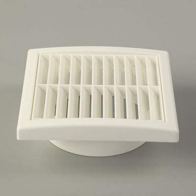 Decken-Plastik-Auspuffluchtauspuffventil Diffusor Deckel Lüftung Achsabflussventilator Weiß