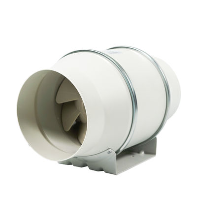 Individuelles Logo 8 Zoll leise Einleitungsventilator mit SAA-Zertifizierung und Luftstrom Weiß