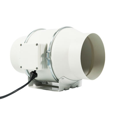 Individuelles Logo 8 Zoll leise Einleitungsventilator mit SAA-Zertifizierung und Luftstrom Weiß