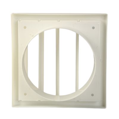 Massenproduktion Kunststoffventilation Fest Louvre Wand Abgasgitter mit individuellem Design