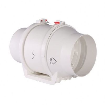 240V Spannung Weiß hoher Luftstrom 10 Zoll Industrieventilationsauspuff 120MM Ventilator