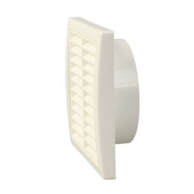 Weißes HVAC-Lüftungssystem Lüftungsgitter Deckenquadratluftdiffuser 100MM 4INCH