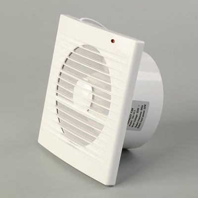Kunststoffklinge 4 5 6 Zoll Quadrat niedrig geräuschfreier Kanalventilator für Badezimmer Küche Lüftung