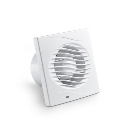 High CFM Silent Mini 4 Zoll Inline Zentrifugalventilator mit individuellem Logo Kunststoffmetall