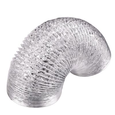 Flexible Kanal-Kaltluftaufnahrrohr für HVAC-System 8 Zoll Aluminiumfolie Kunststoffblatt