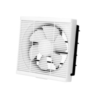Gewächshausdachventilation 100 mm Weiß schweigender Wandventilator mit Dämpfer