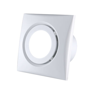 14. OEM/ODM Quadrat-Decken-Auspuffventilator mit 4W LED-Licht und Luftmasse