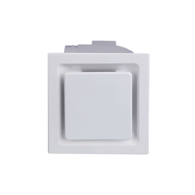 14. OEM/ODM Quadrat-Decken-Auspuffventilator mit 4W LED-Licht und Luftmasse