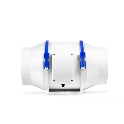 6 8 Zoll leise Plastik Badezimmer Küche Rundkanal Zuhause Zentrifugalventilator OEM / ODM Design