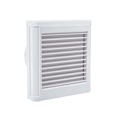 OEM/ODM-Design Masse 150 mm Weiße Wandmontierte Luft kleine Staub-Auspuffventilator für Kunststoff