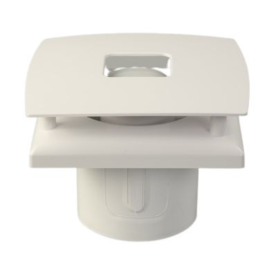 170 mm Wanddecken-Auspuffventilator mit PIR-Sensor-LED-Licht und 23-65 mm Achsabflussventilator