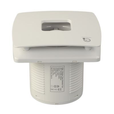 170 mm Wanddecken-Auspuffventilator mit PIR-Sensor-LED-Licht und 23-65 mm Achsabflussventilator