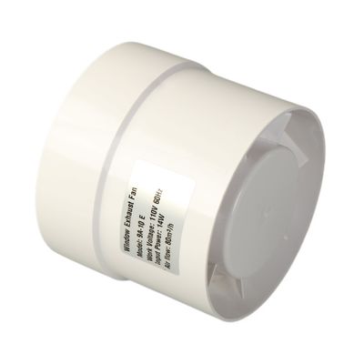Zuhause 4 5 6 Zoll Anpassung Wandmontierte Badezimmerluftentzug Gewächshaus Inline Duc Auspuffventilator