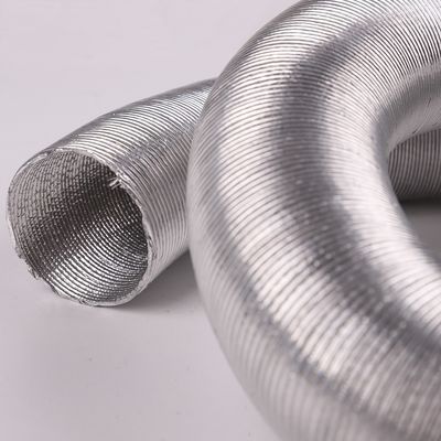 Bequemer Achsabflussventilator Flexibler Aluminiumschlauch für Hochtemperaturluftventilationskanal
