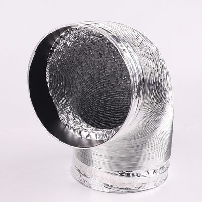 Traditionelle 100MM 125MM Luft Halbsteif 8 Zoll Halbsteif Aluminium Flexible Kanalrohr