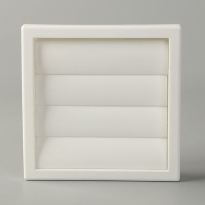 100-200mm Plastik ABS PC Lüftung Elektrische Luft Schwerkraft Fest Louvre Quadrat Grill