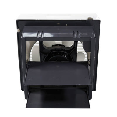 OEM/ODM 6 8 10 12 Plastik-Quadrat-Wand-Fensterläden Badezimmer-Auspuffventilator mit Louver-Netz-Luftabsaugventilator