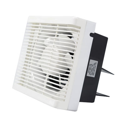 OEM/ODM 6 8 10 12 Plastik-Quadrat-Wand-Fensterläden Badezimmer-Auspuffventilator mit Louver-Netz-Luftabsaugventilator
