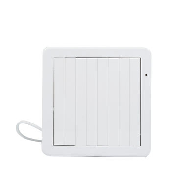 OEM/ODM 6 8 10 12 Plastik-Quadrat-Wand-Fensterläden Badezimmer-Auspuffventilator mit Louver-Netz-Luftabsaugventilator
