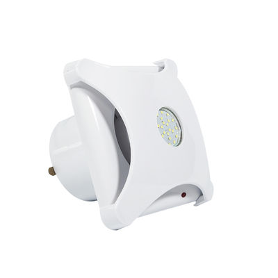 Weiß 4 Zoll Wand montiert Rund Lüftungsauspuffventilator mit Stecker für Badezimmer Küchenfenster