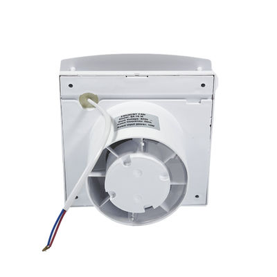 Weiß 4 Zoll Wand montiert Rund Lüftungsauspuffventilator mit Stecker für Badezimmer Küchenfenster
