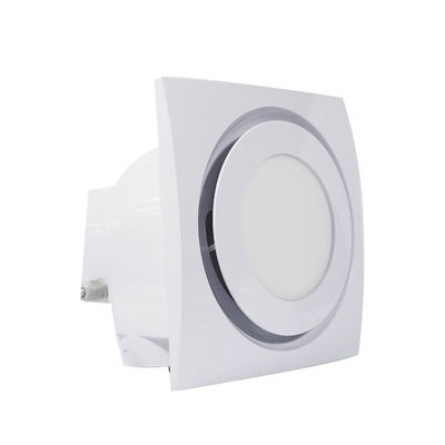 Wanddeckenventilator mit LED-Licht und 162-252 Luftmenge in Weiß