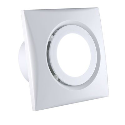 12. Badezimmer Fenster Wandmontage Axial Flow Ventilator mit Massenverschluss und Gleichstrom