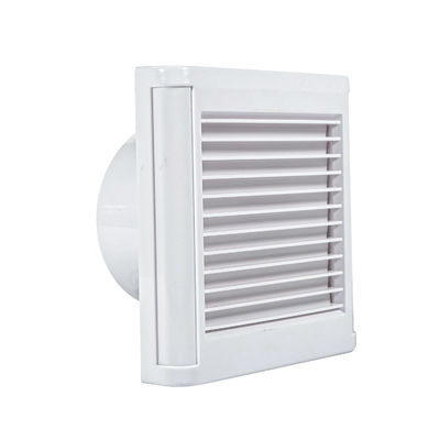 6 8 Zoll Badezimmer Fenster Wandmontierte Verschlussluftabzug Ventilator mit Kunststoff Klinge