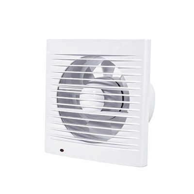 ABS Silent Glass Window Electric Air Extractor Fan mit LED-Licht und Kunststoffblatt