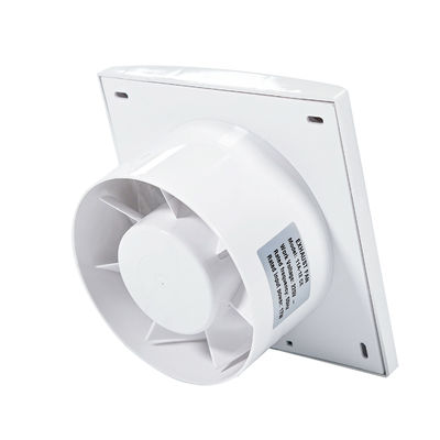 ABS Silent Glass Window Electric Air Extractor Fan mit LED-Licht und Kunststoffblatt