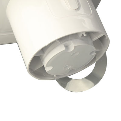 100 mm Bad Ultra-Stille Lüftungsventilator mit LED-Licht Wandmontierte Auspuffventilator