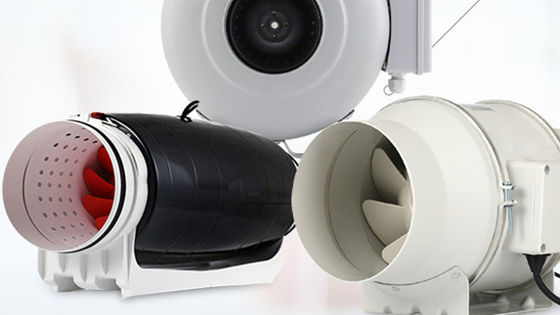 Kunststoffquadratischer Wandventilator für Badezimmerabgase mit Louvernetz und axiale Strömung