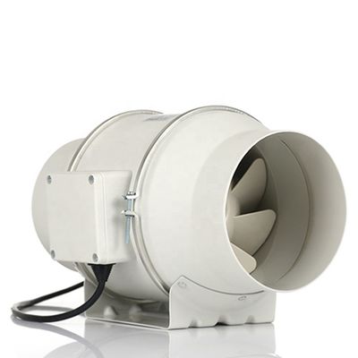 8 Zoll 250mm Anpassung Stille Einzelgeschwindigkeit Mixed Flow Inline Kanalventilator
