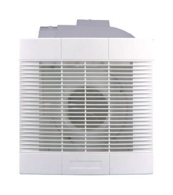 8 Zoll leise Plastik Quadrat Bad Ultra leise Lüftungsventilator mit LED-Licht Decken montiert Abgasventilator Luftentzug