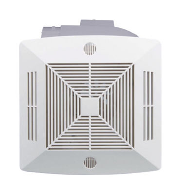 8 Zoll leise Plastik Quadrat Bad Ultra leise Lüftungsventilator mit LED-Licht Decken montiert Abgasventilator Luftentzug